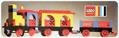 Catalogue picture of the built set 170 Push Along Play Train