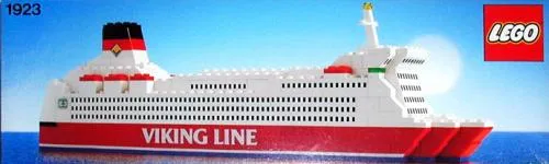 Catalogue picture of the built set 1923 Viking Line Ferry