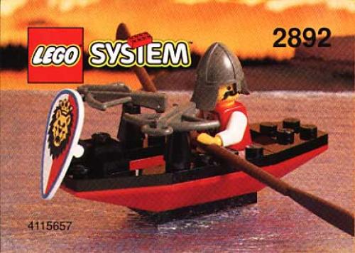 Katalogová fotka postaveného setu 2892 Thunder Arrow Boat