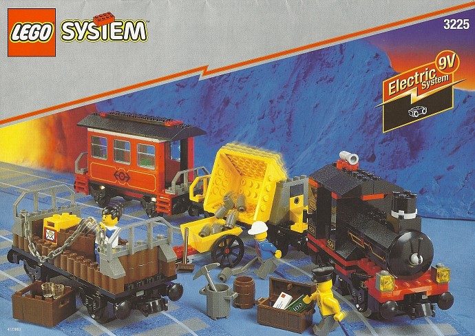Catalogue picture of the built set 3225 Classic Train