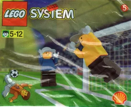 Katalogová fotka postaveného setu 3306 Soccer Goalies