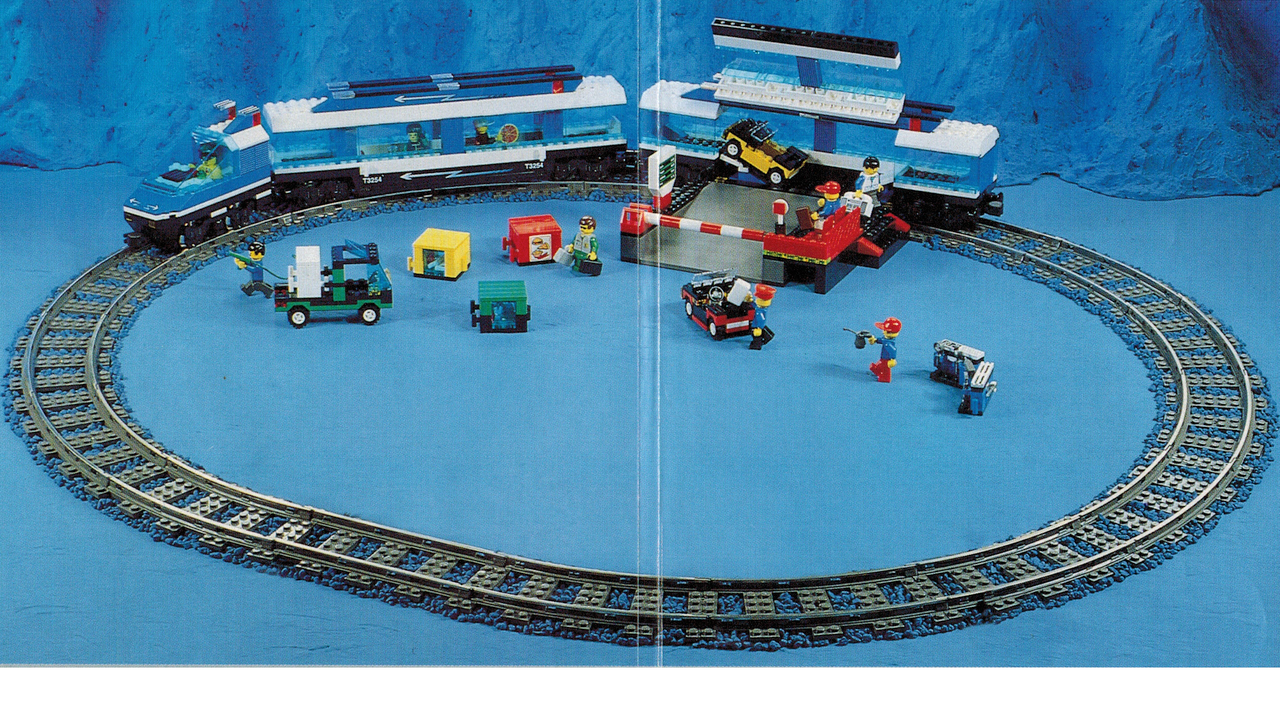Catalogue picture of the built set 4560 Railway Express