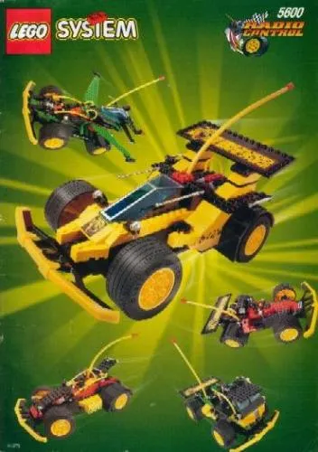 Catalogue picture of the built set 5600 Radio Control Racer