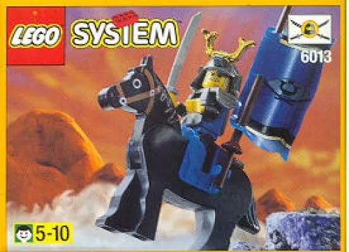 Catalogue picture of the built set 6013 Samurai Swordsman