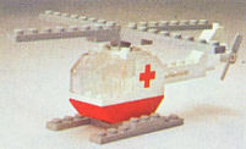 Katalogová fotka postaveného setu 626 Red Cross Helicopter