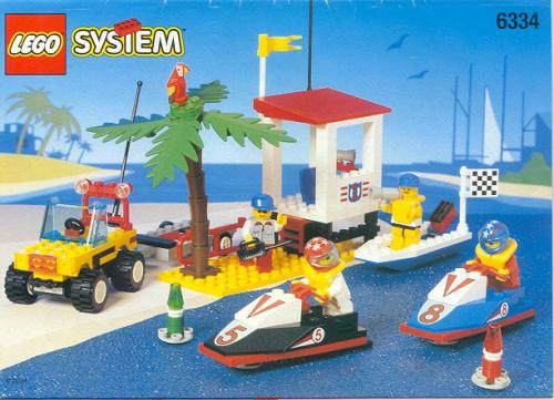 Katalogová fotka postaveného setu 6334 Wave Jump Racers