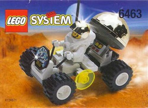 Catalogue picture of the built set 6463 Lunar Rover