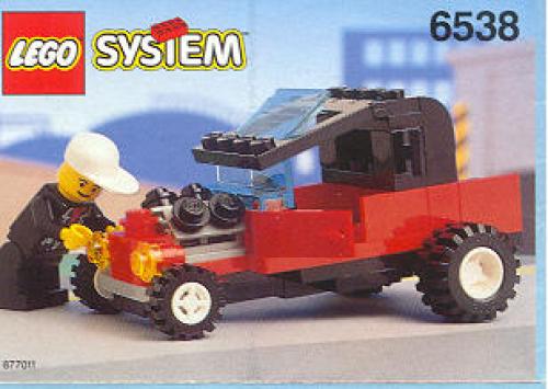 Katalogová fotka postaveného setu 6538 Rebel Roadster