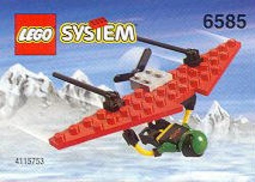 Catalogue picture of the built set 6585 Hang-Glider