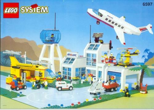 Katalogová fotka postaveného setu 6597 Century Skyway