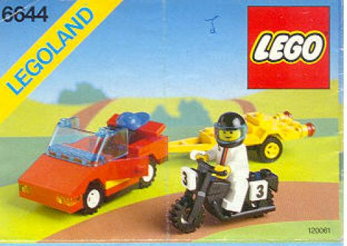 Catalogue picture of the built set 6644 Road Rebel