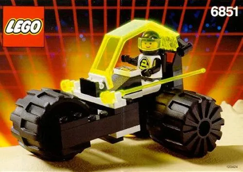 Catalogue picture of the built set 6851 Tri-Wheeled Tyrax