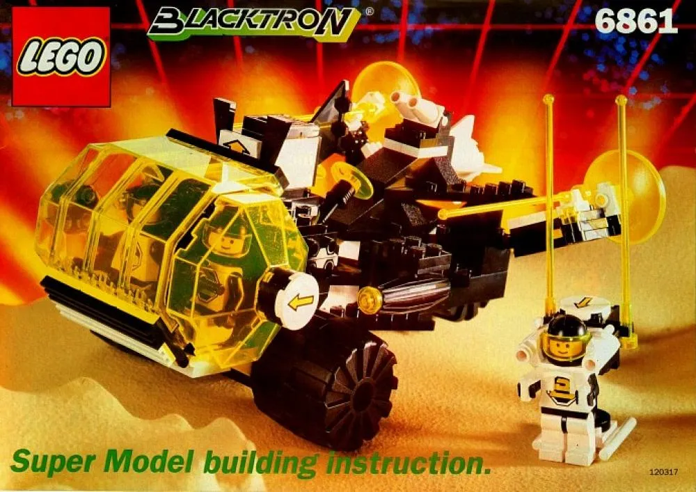 Catalogue picture of the built set 6861 Super Model Building Instruction