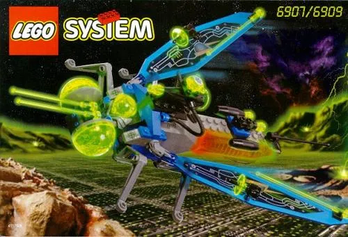Katalogová fotka postaveného setu 6907 Sonic Stinger