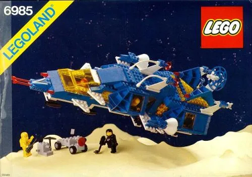 Catalogue picture of the built set 6985 Cosmic Fleet Voyager