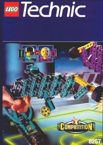 Catalogue picture of the built set 8257 Cyber Strikers
