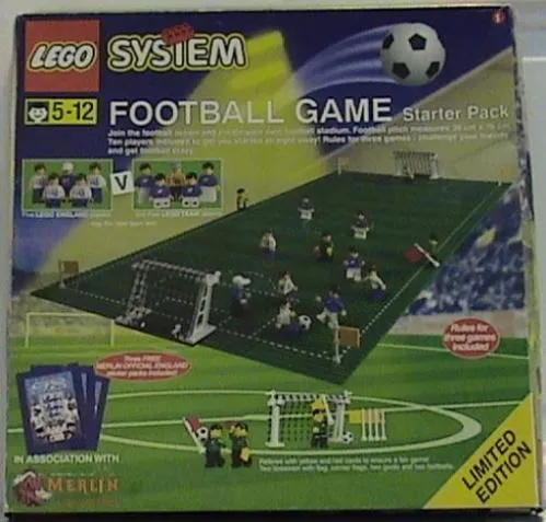 Katalogová fotka postaveného setu 880002 World Cup UK Starter Set