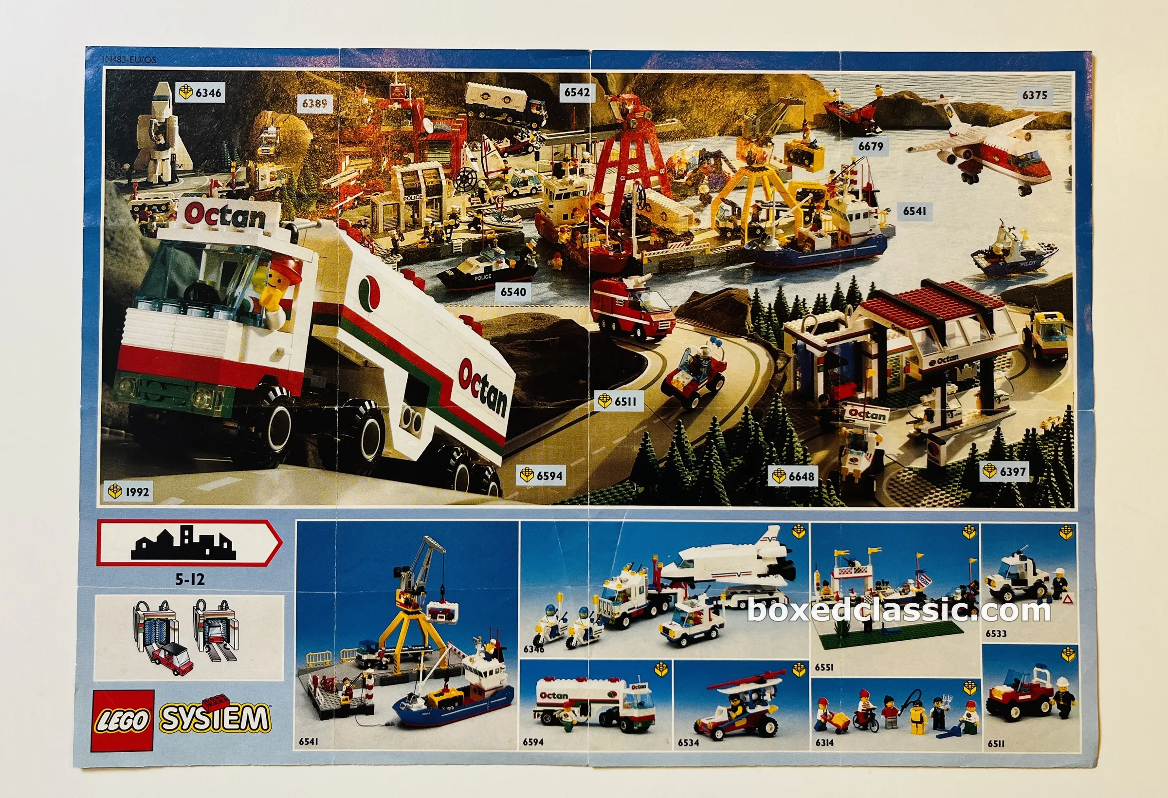 LEGO PROSPEKT PLAKÁT KATALOG 1992 — photo 1