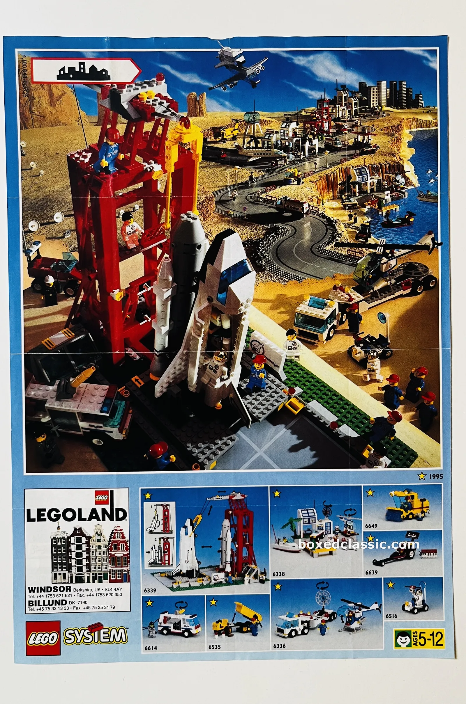 LEGO PROSPEKT PLAKÁT KATALOG 1995 — photo 1