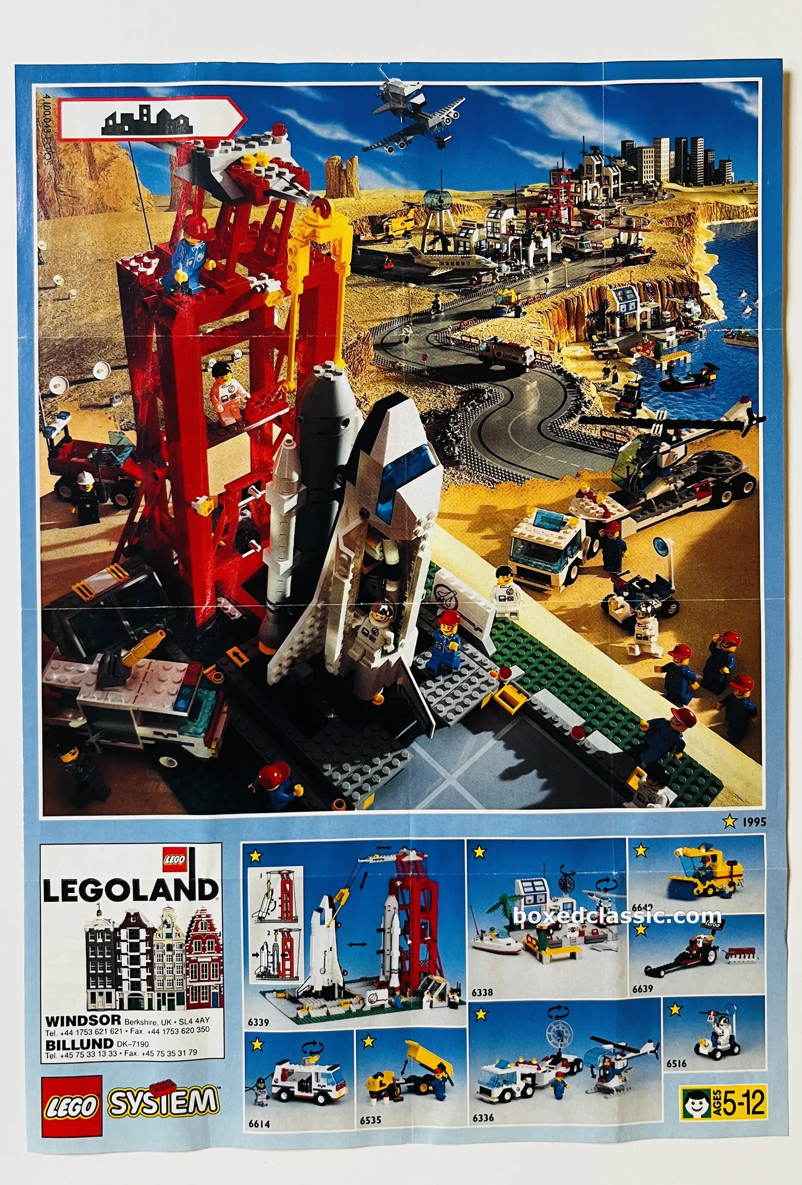 LEGO PROSPEKT PLAKÁT KATALOG 1995 — photo 1