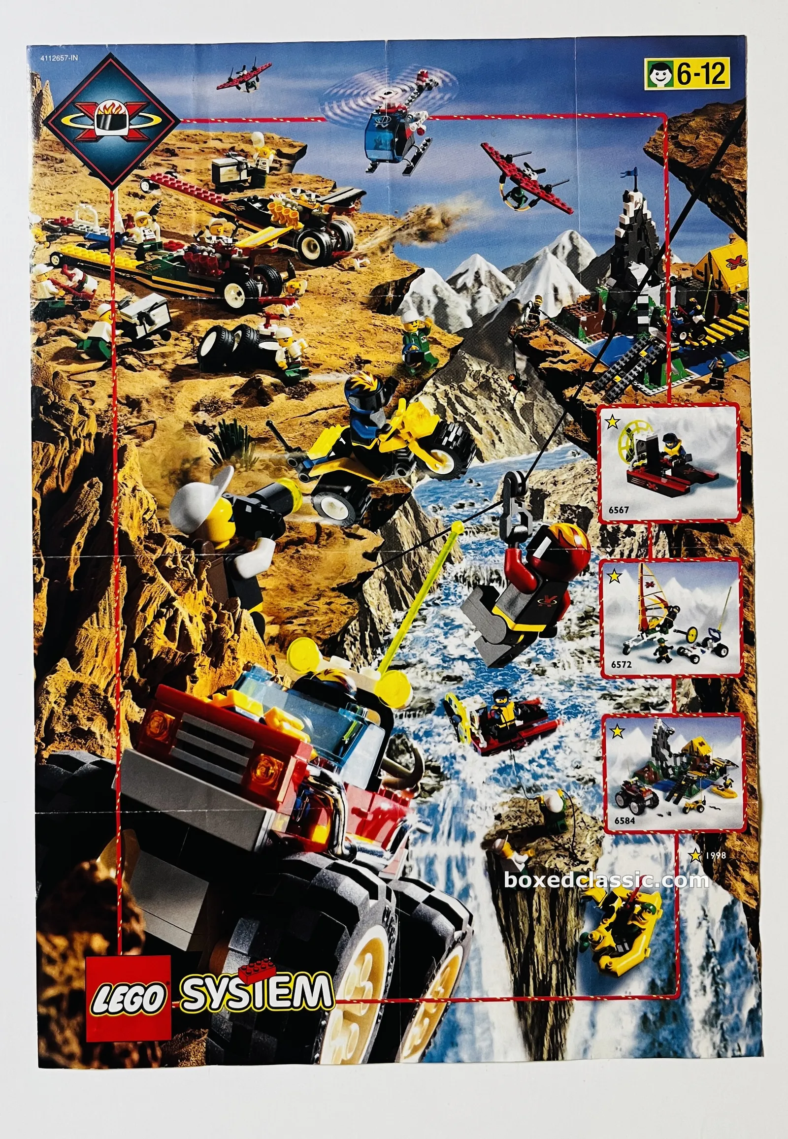LEGO PROSPEKT PLAKÁT KATALOG 1998 — photo 1