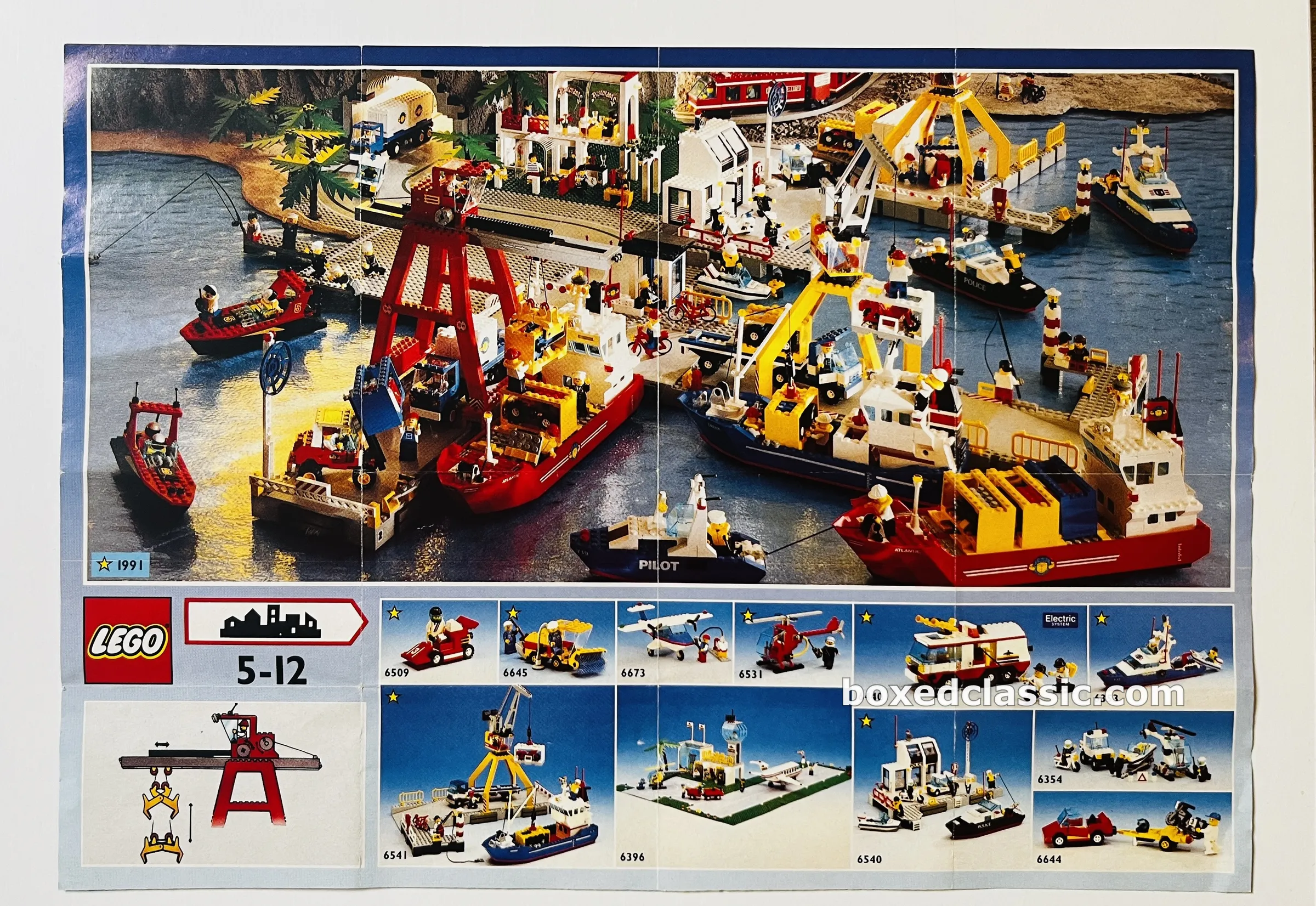 LEGO PROSPEKT PLAKÁT KATALOG 1991 — photo 1