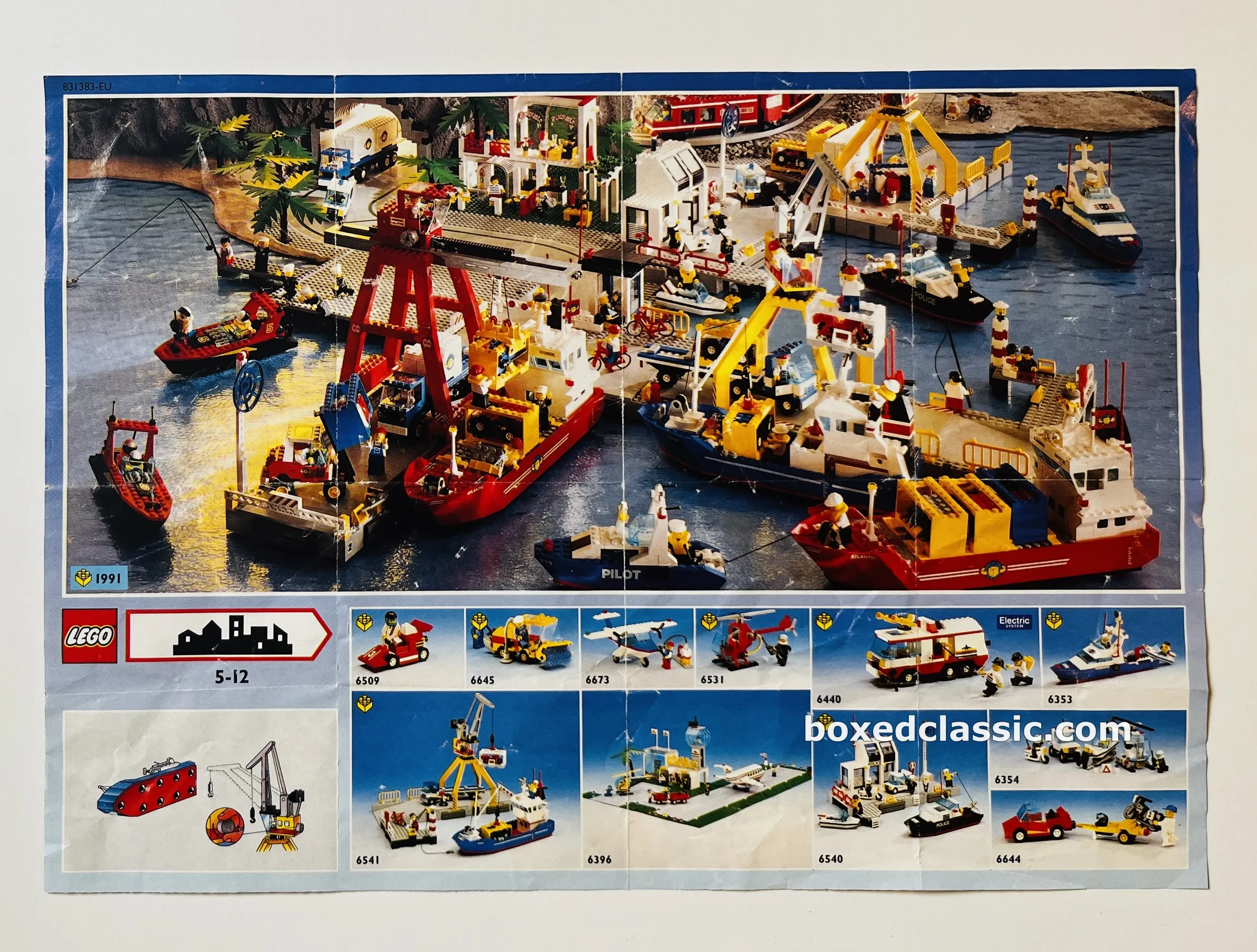 LEGO PROSPEKT PLAKÁT KATALOG 1991 — photo 1