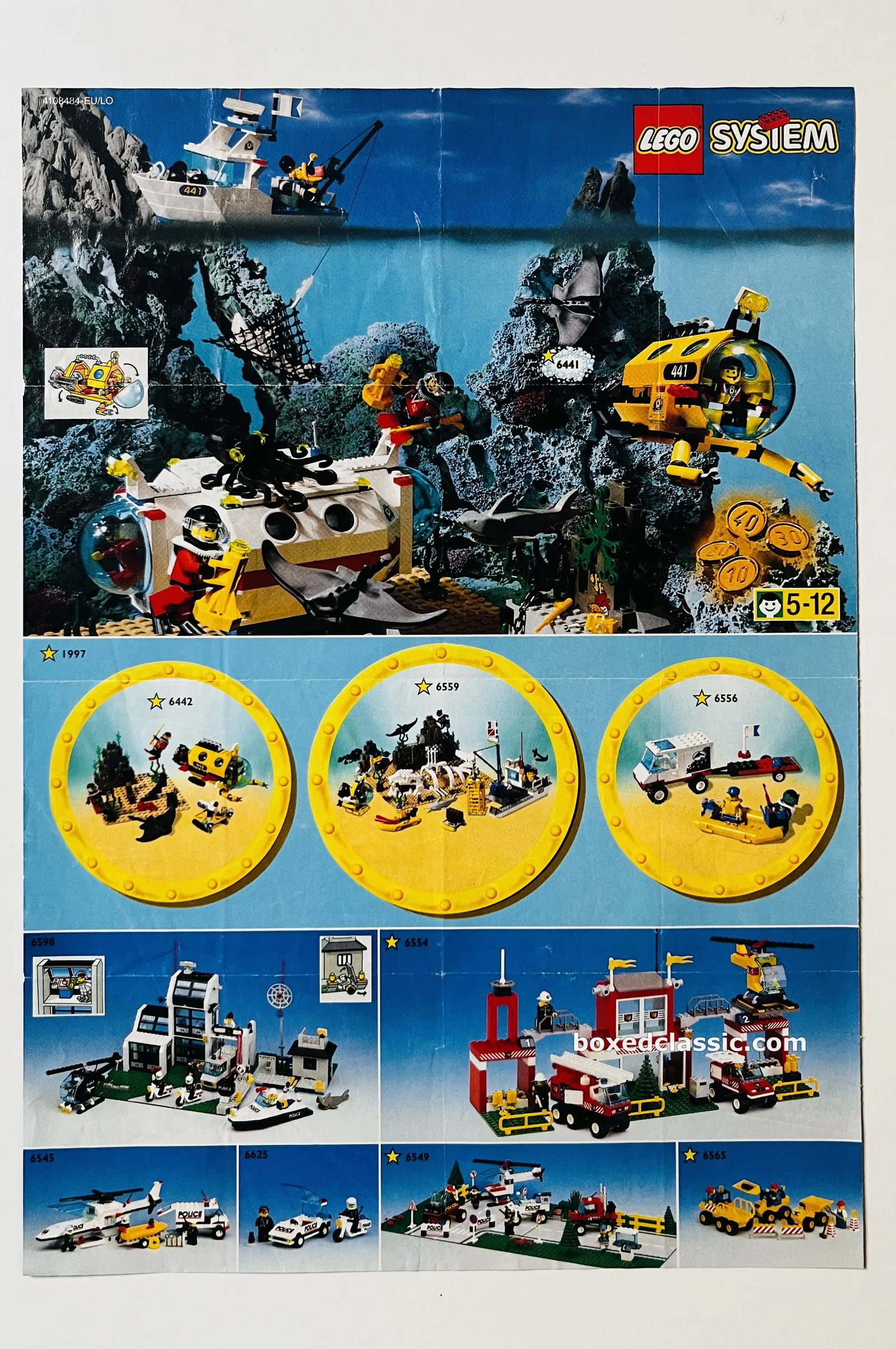 LEGO PROSPEKT PLAKÁT KATALOG 1997 — photo 1
