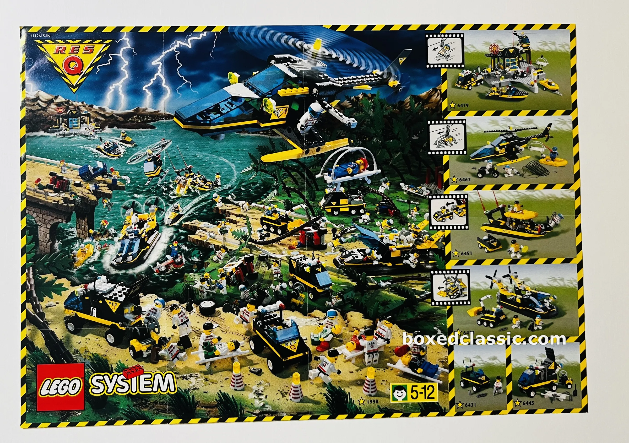LEGO PROSPEKT PLAKÁT KATALOG 1998 — photo 1