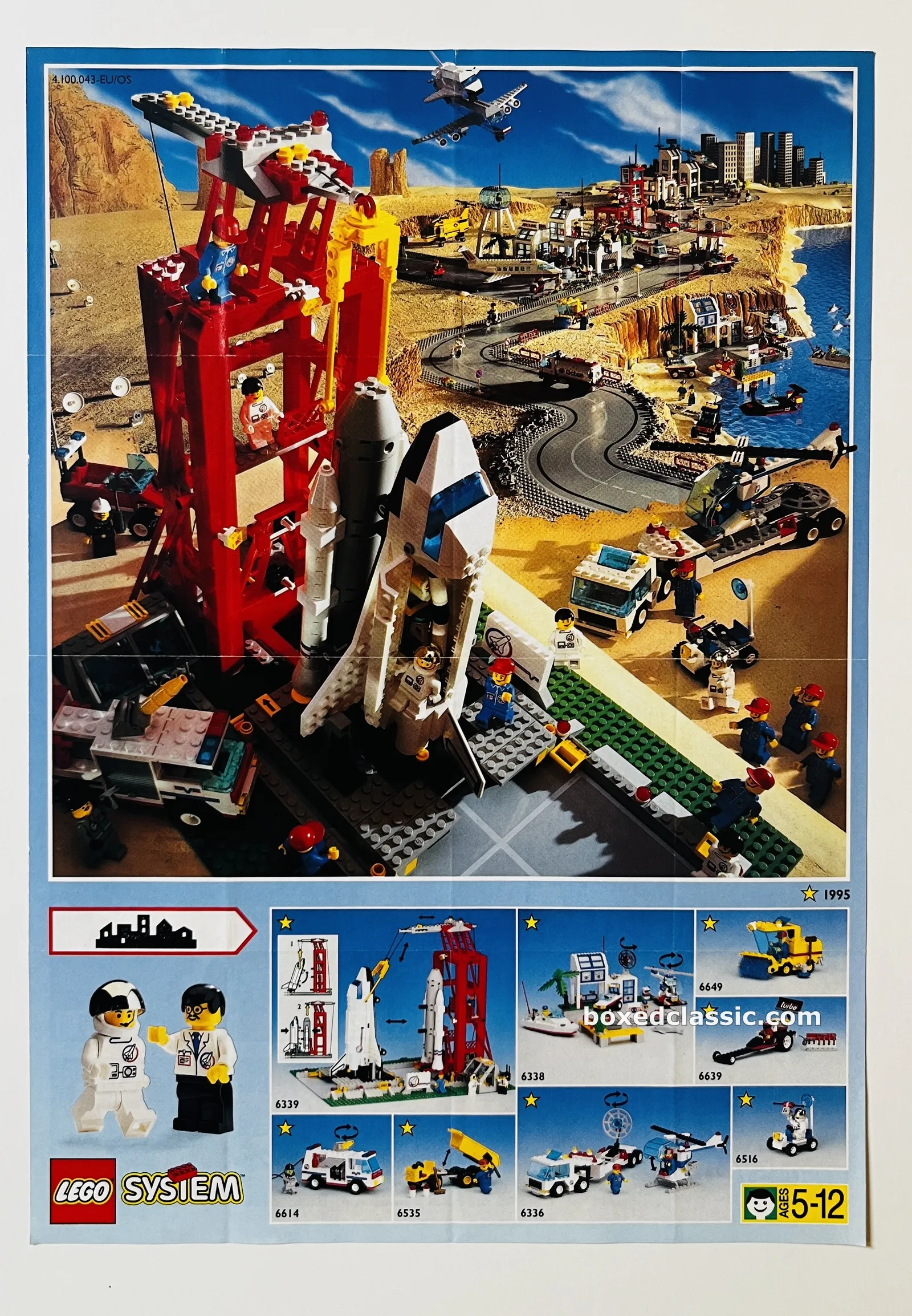 LEGO PROSPEKT PLAKÁT KATALOG 1995 — photo 1