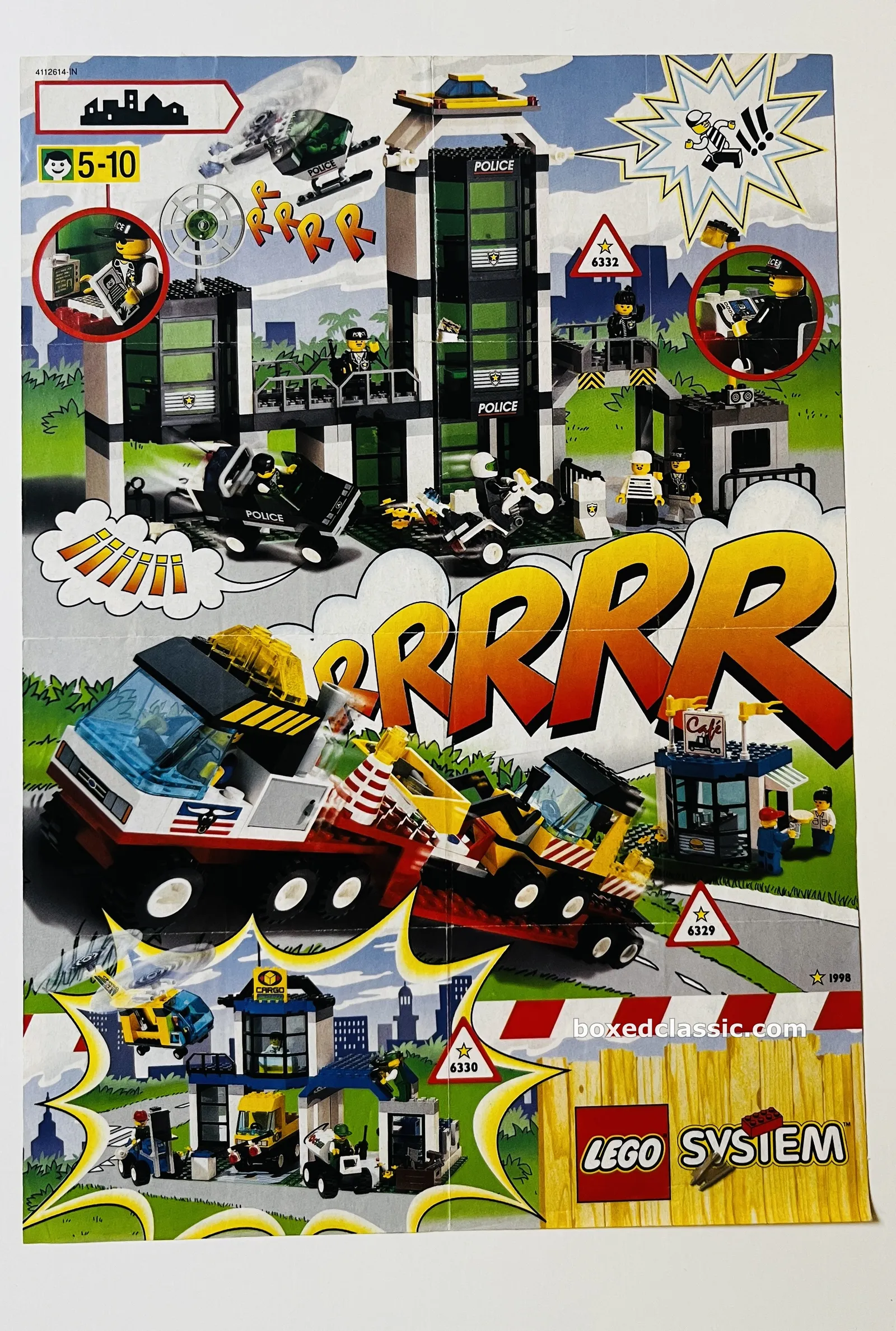 LEGO PROSPEKT PLAKÁT KATALOG 1998 — photo 1