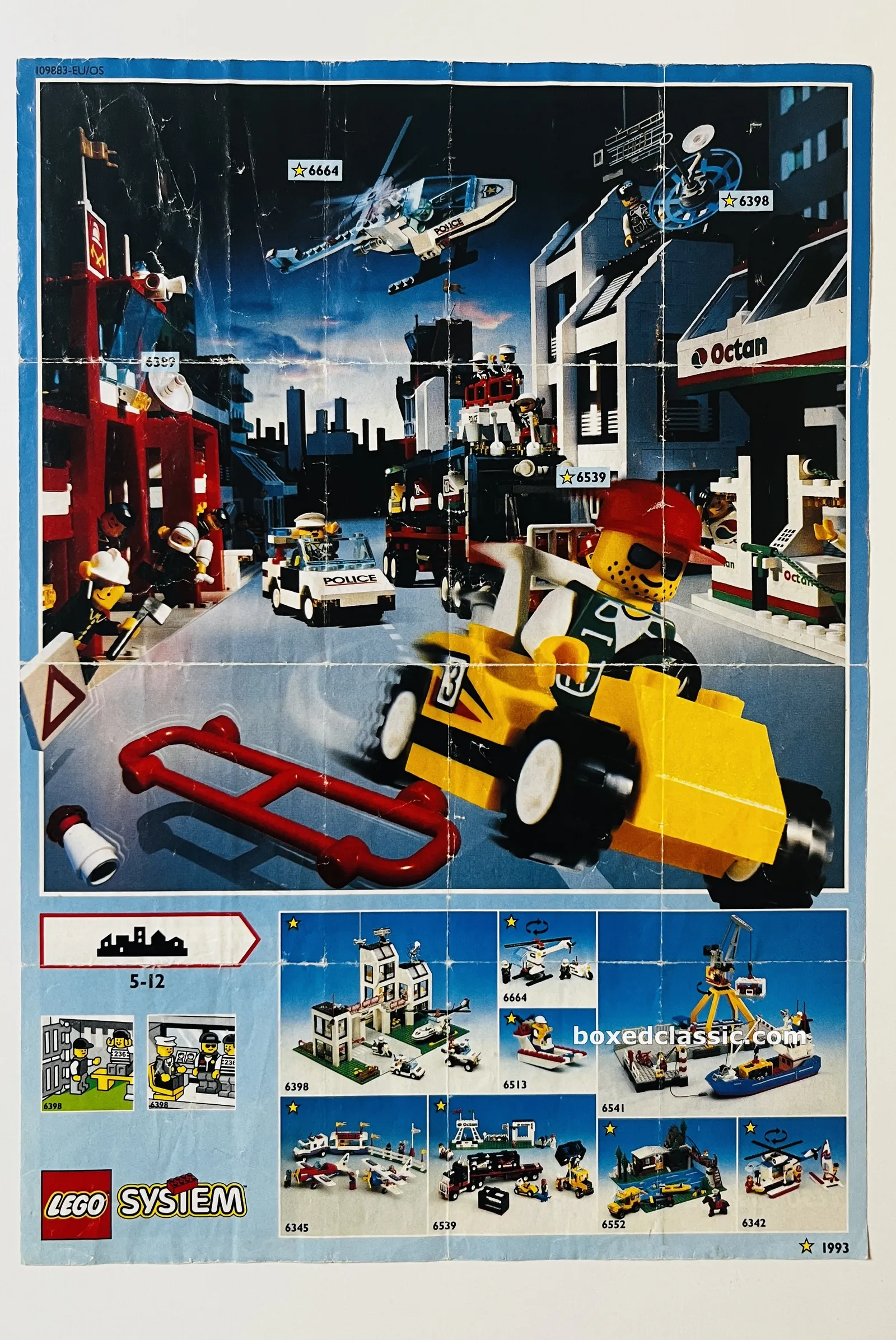 LEGO PROSPEKT PLAKÁT KATALOG 1993 — photo 1