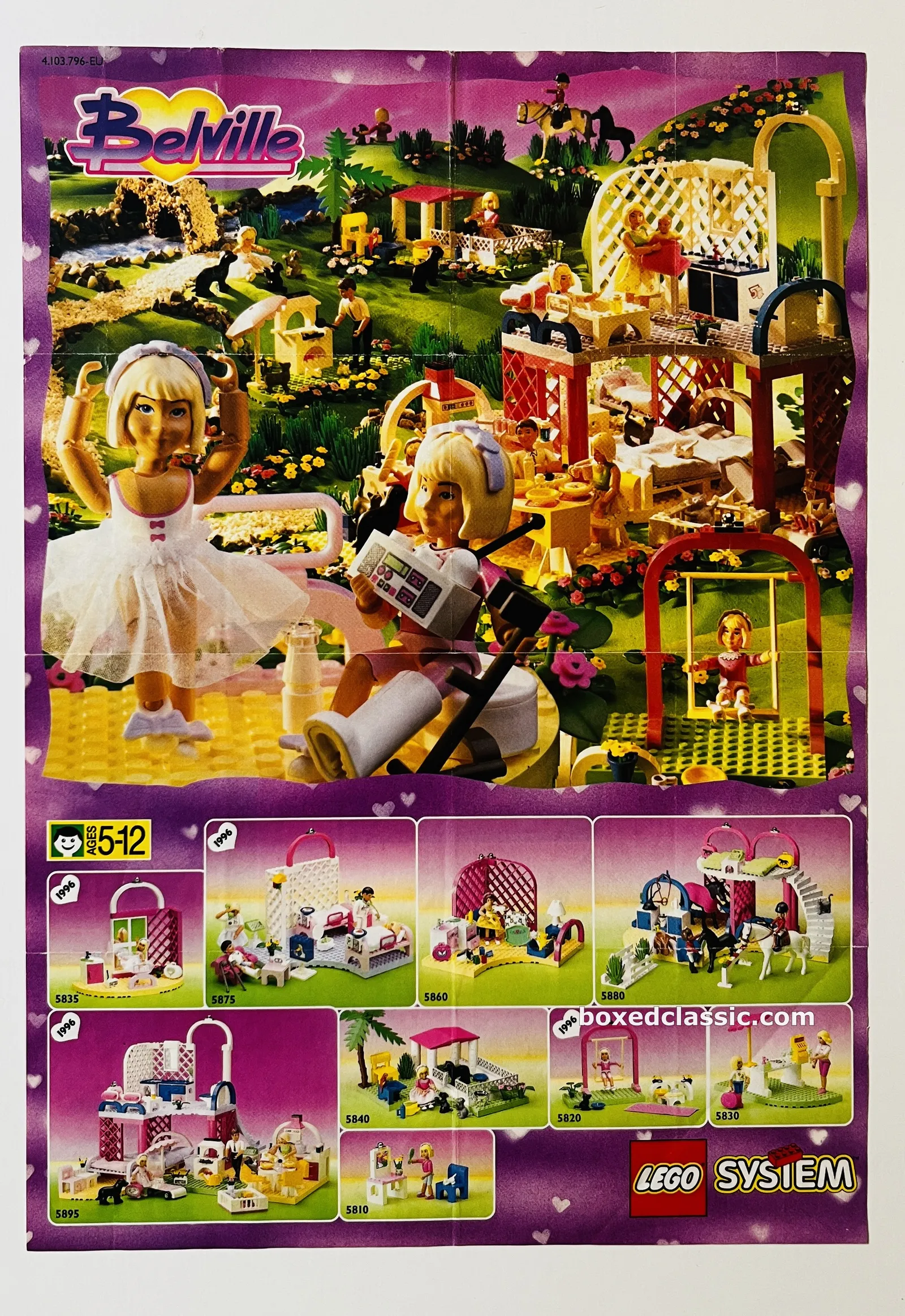 LEGO PROSPEKT PLAKÁT KATALOG 1996 — photo 1
