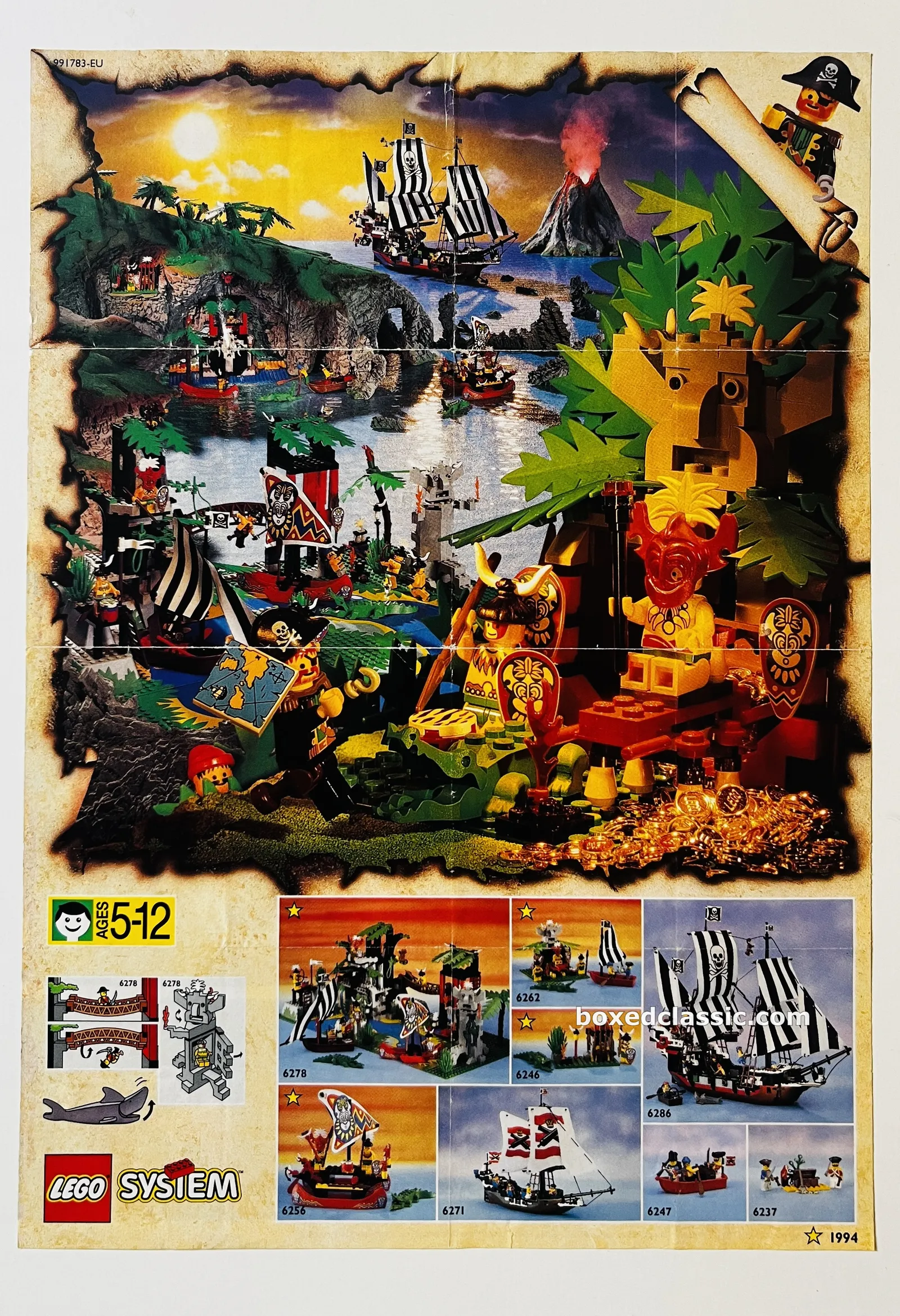 LEGO PROSPEKT PLAKÁT KATALOG 1994 — photo 1