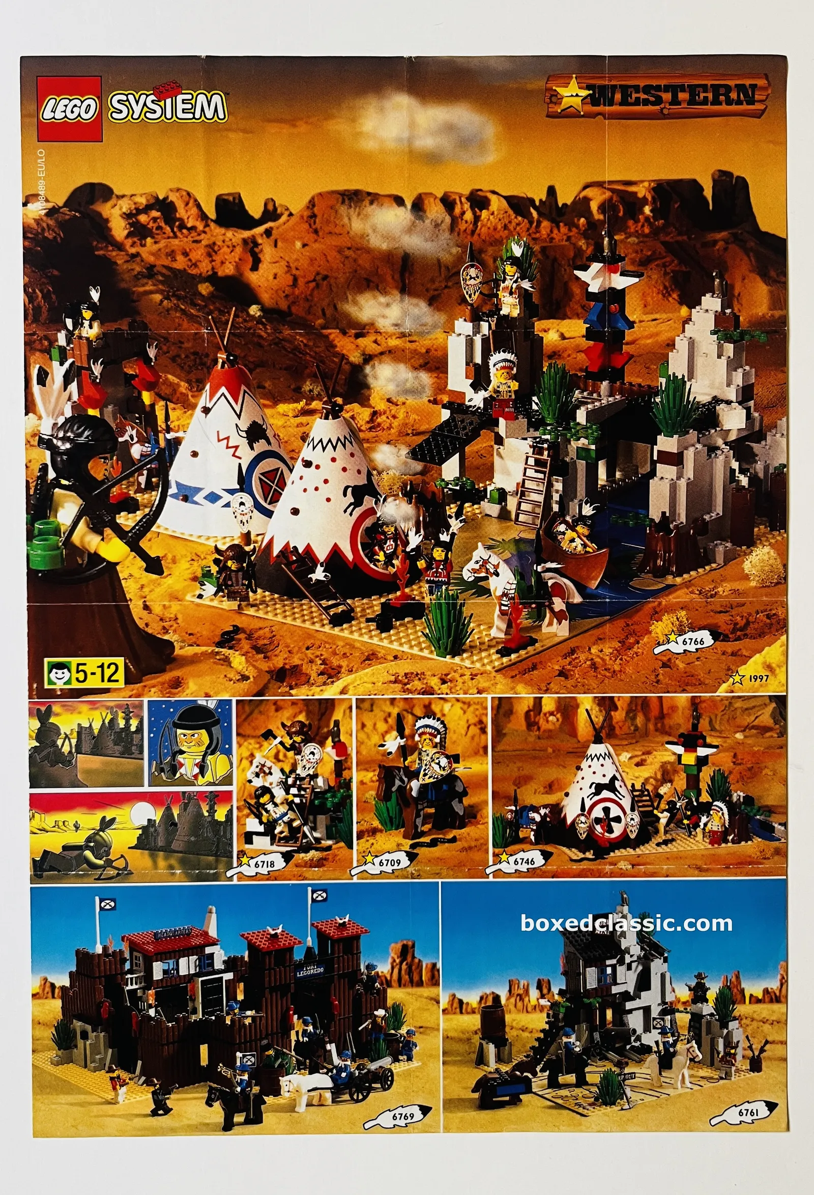 LEGO PROSPEKT PLAKÁT KATALOG 1997 — photo 1