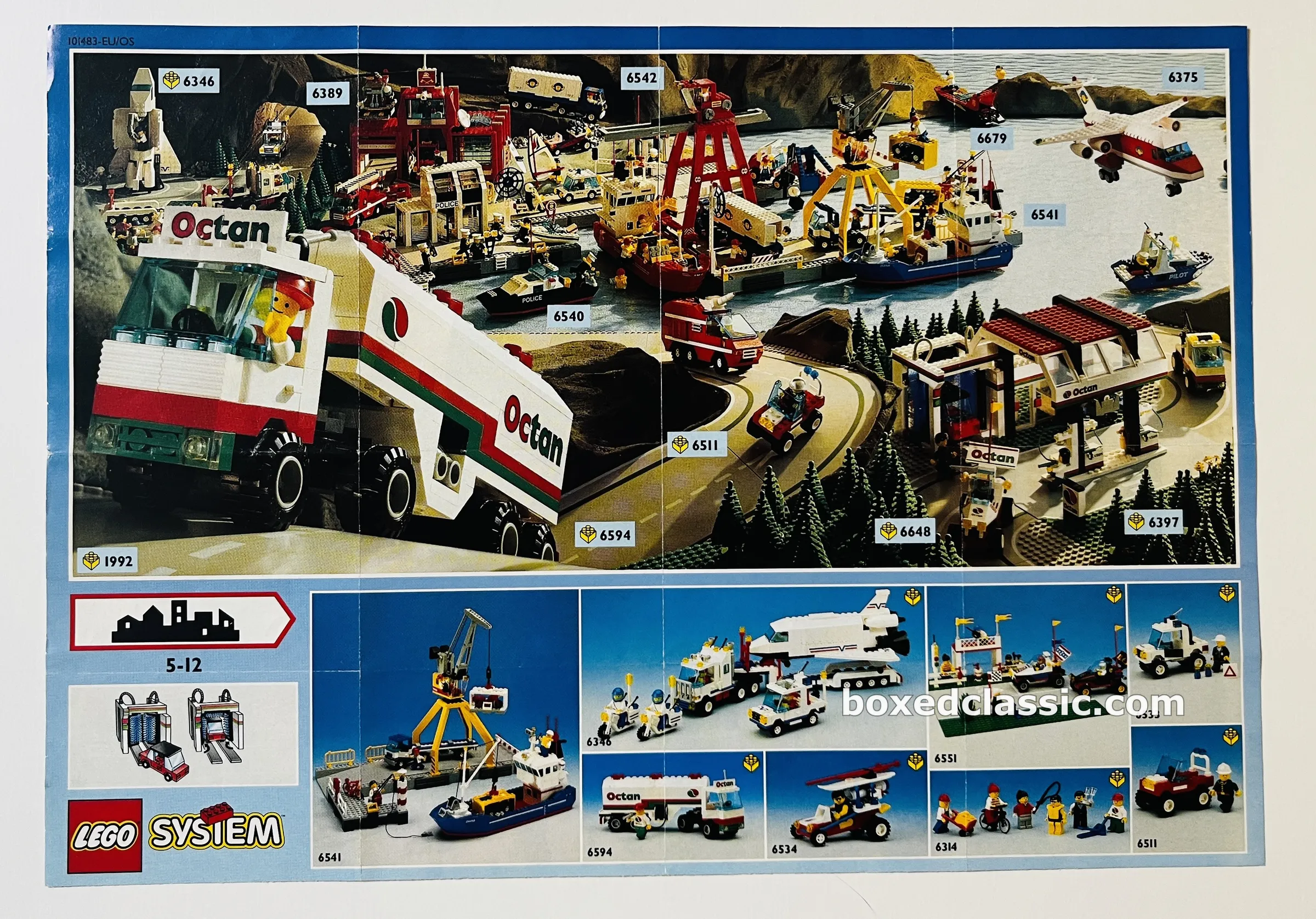 LEGO PROSPEKT PLAKÁT KATALOG 1992 — photo 1