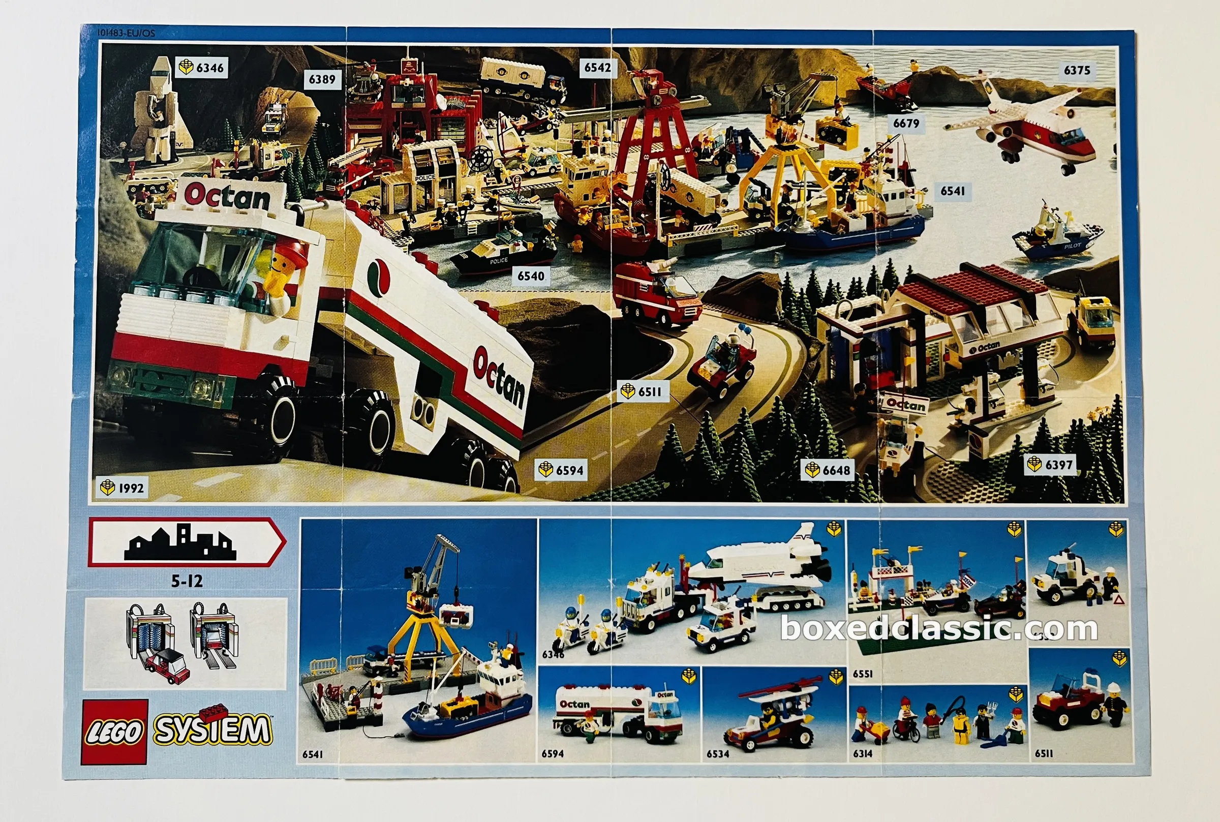 LEGO PROSPEKT PLAKÁT KATALOG 1992 — photo 1