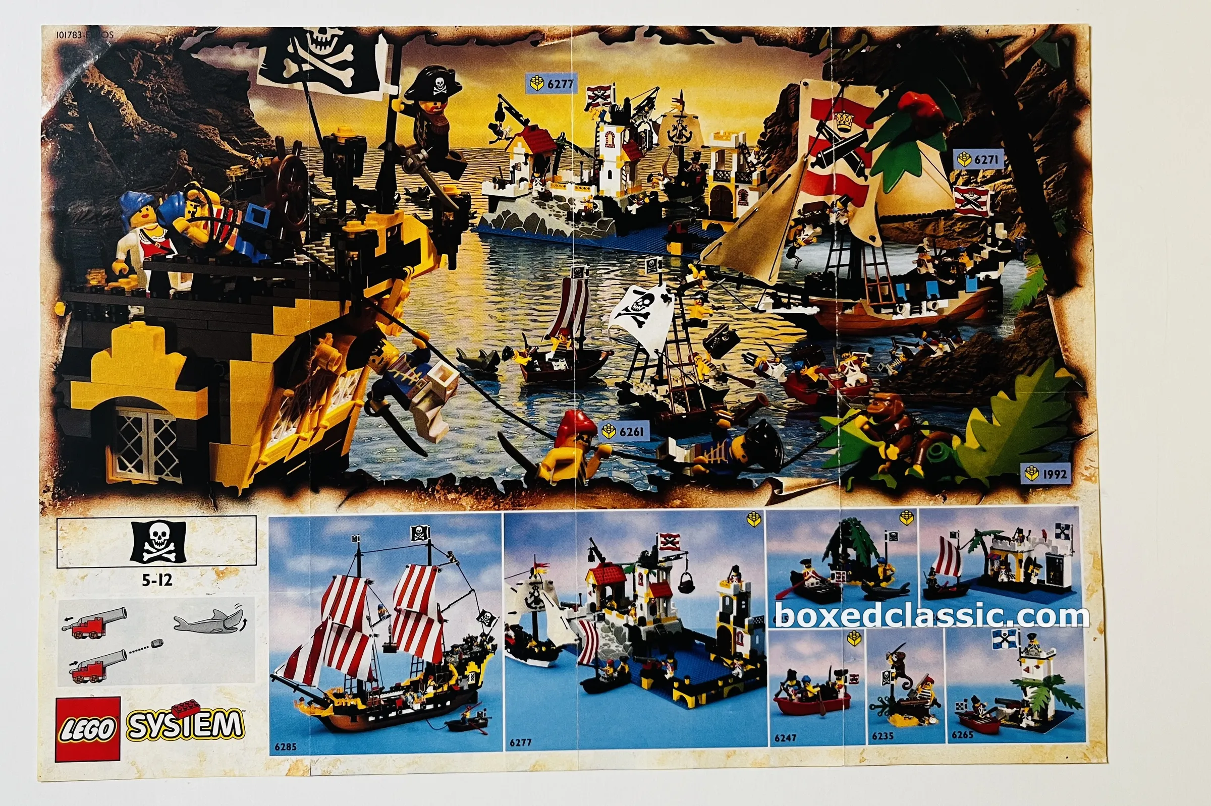 LEGO PROSPEKT PLAKÁT KATALOG 1992 — photo 1