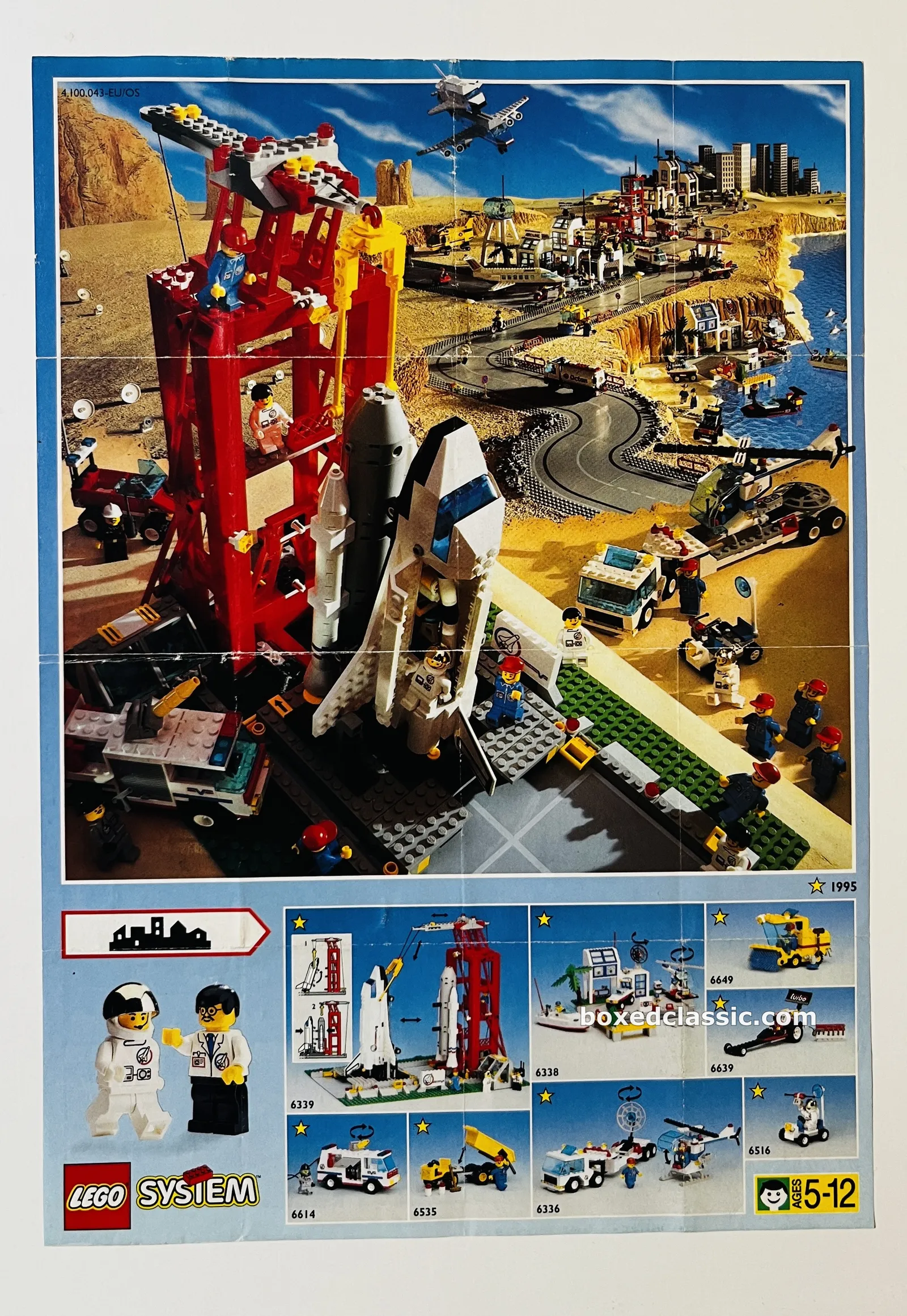 LEGO PROSPEKT PLAKÁT KATALOG 1995 — photo 1