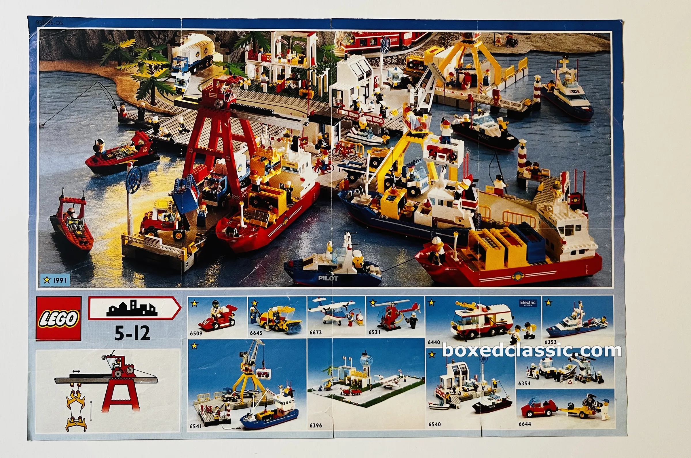 LEGO PROSPEKT PLAKÁT KATALOG 1991 — photo 1