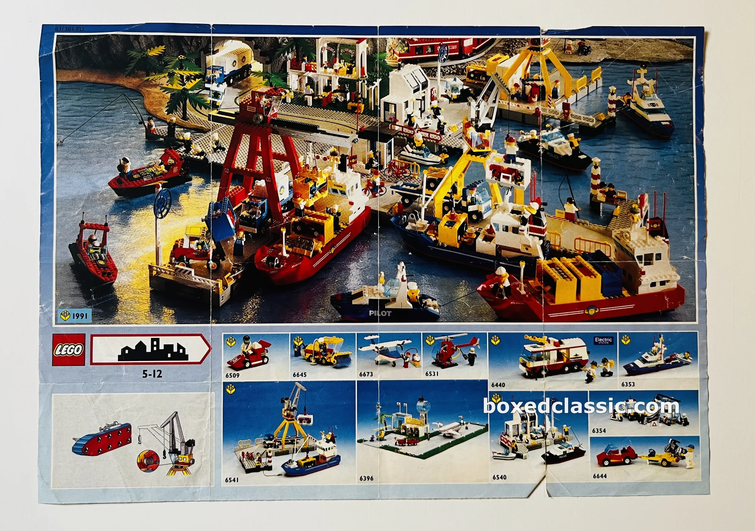 LEGO PROSPEKT PLAKÁT KATALOG 1991 — photo 1
