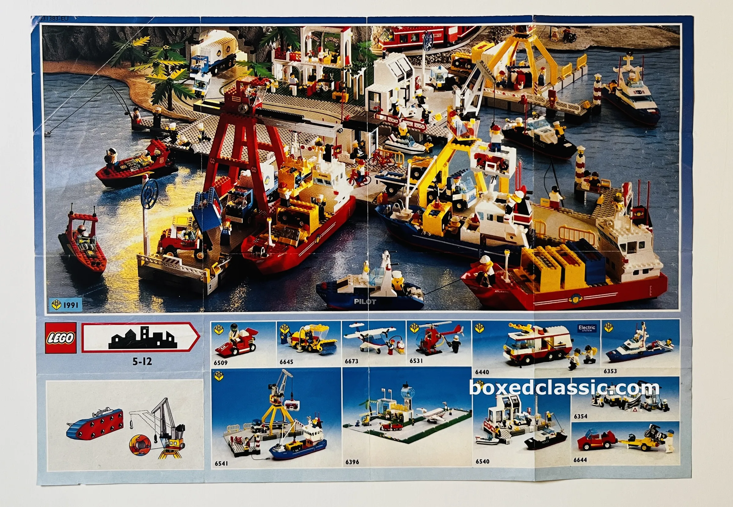LEGO PROSPEKT PLAKÁT KATALOG 1991 — photo 1