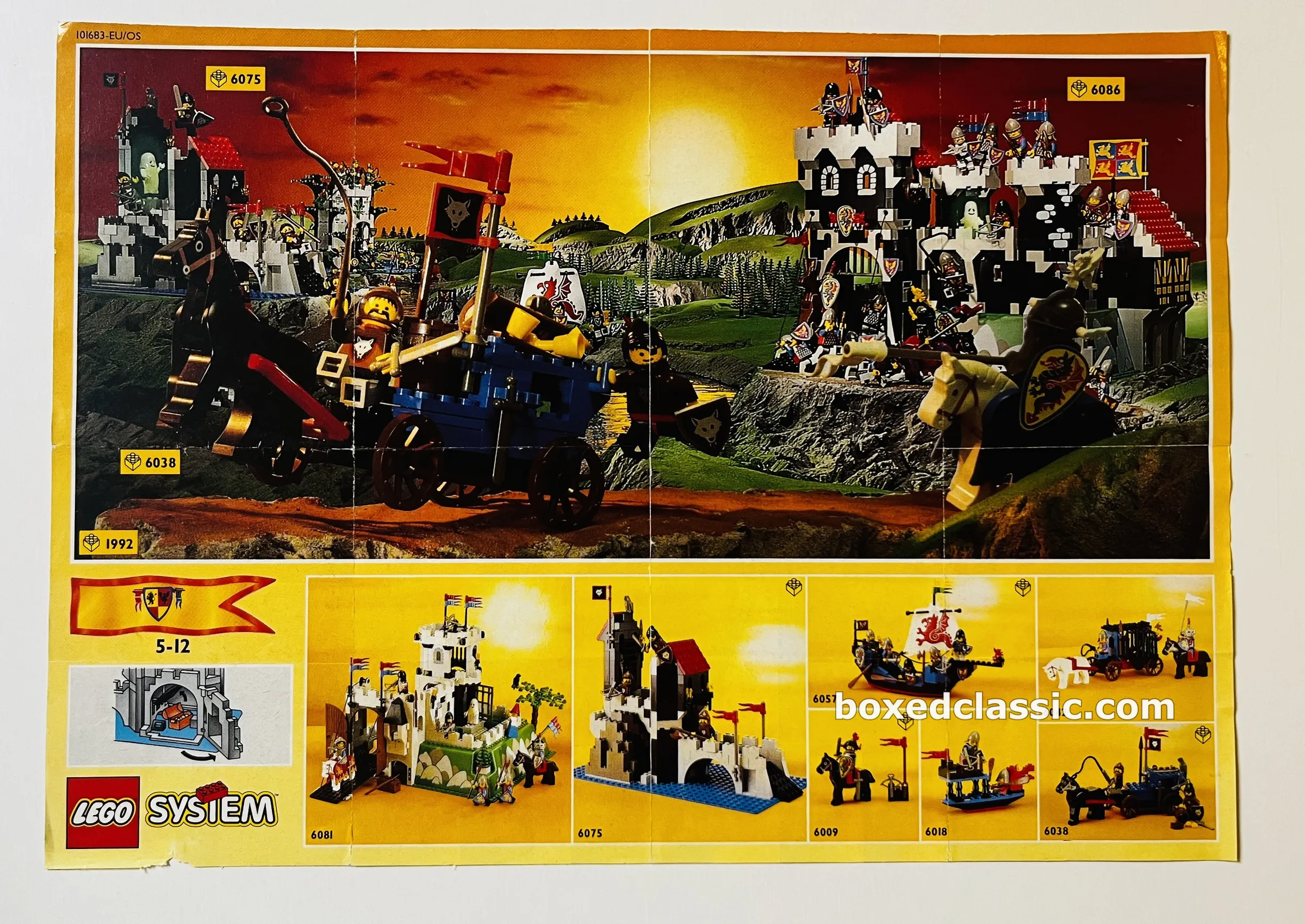 LEGO PROSPEKT PLAKÁT KATALOG 1992 — photo 1