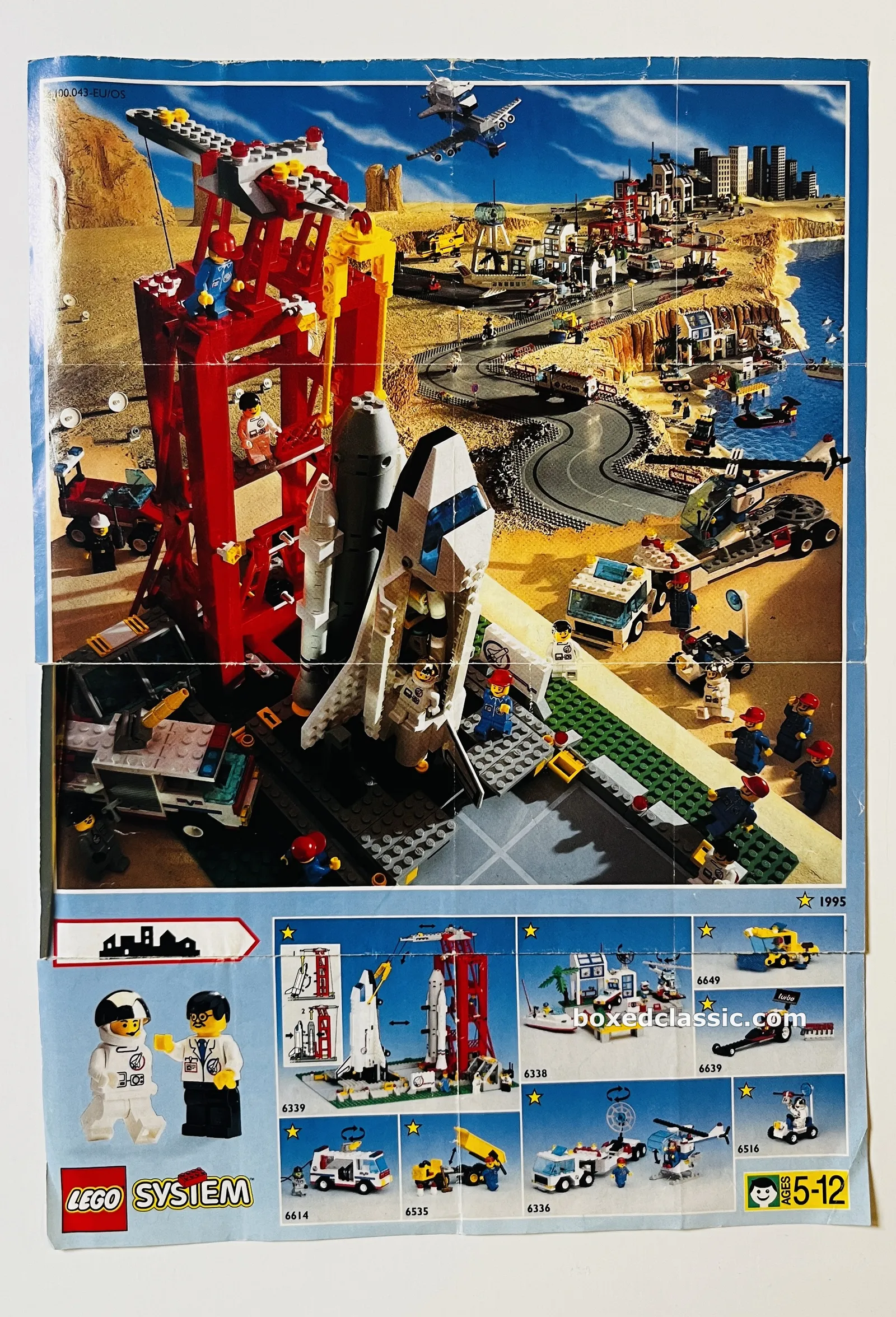 LEGO PROSPEKT PLAKÁT KATALOG 1995 — photo 1