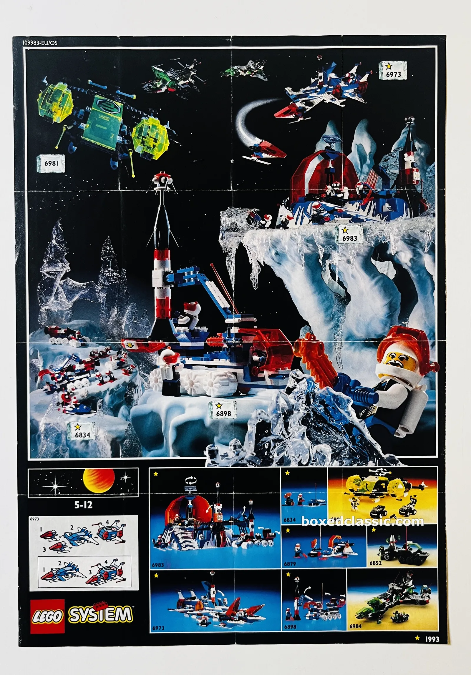 LEGO PROSPEKT PLAKÁT KATALOG 1993 — photo 1