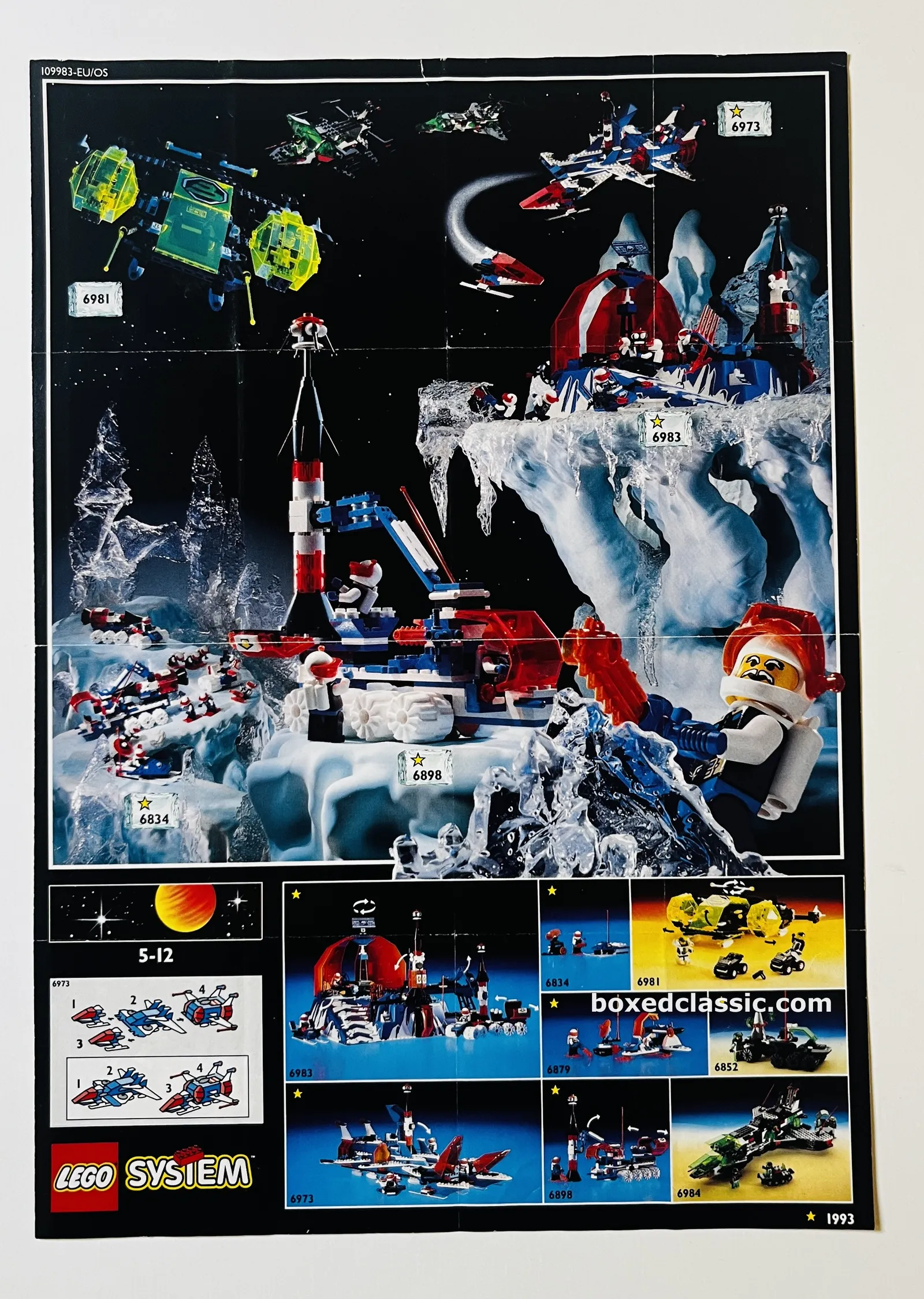 LEGO PROSPEKT PLAKÁT KATALOG 1993 — photo 1