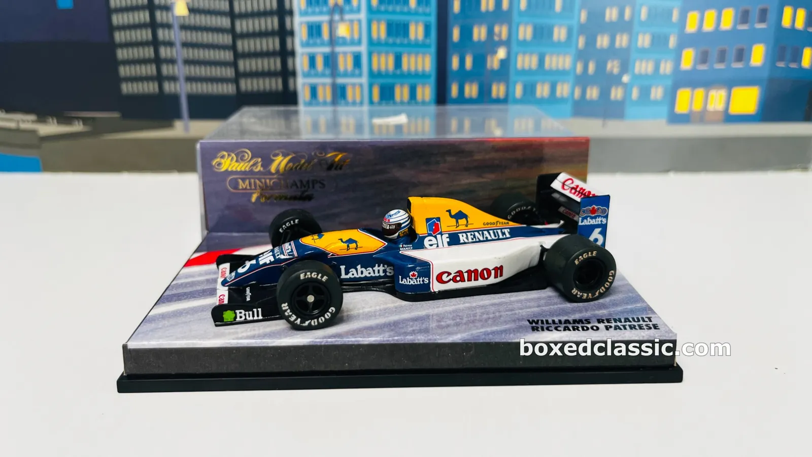Williams Renault FW14B — Riccardo Patrese 1992, Minichamps 1:43 — photo 1