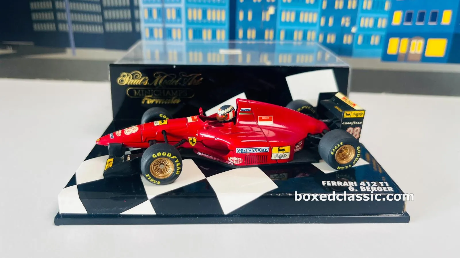 Ferrari 412 T1 — Gerhard Berger 1994, Minichamps 1:43 — photo 1