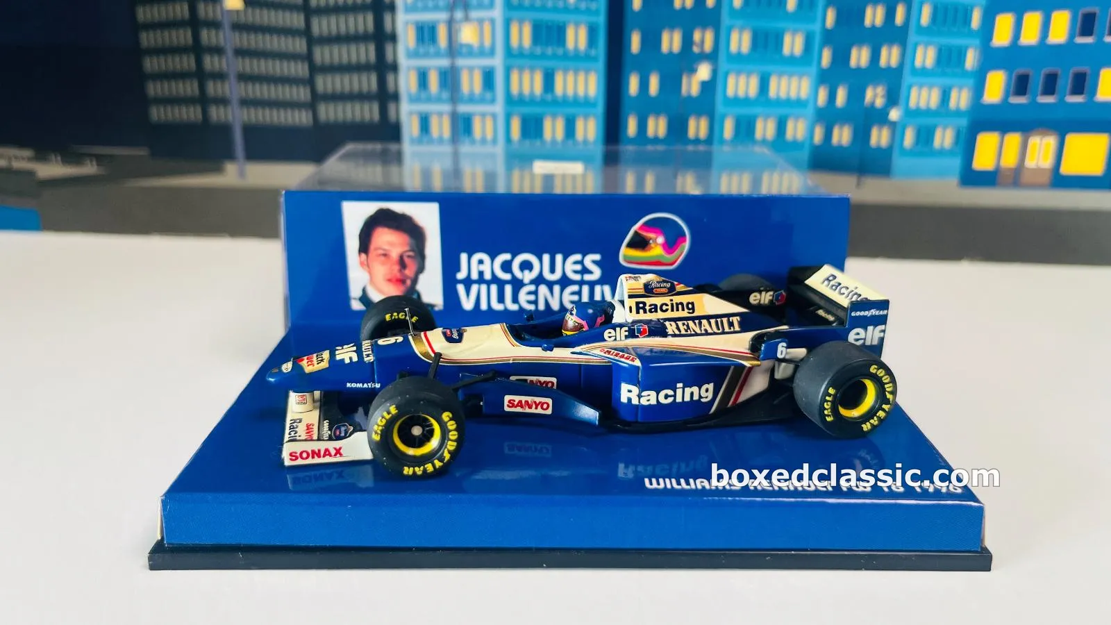 Williams Renault FW18 — Jacques Villeneuve 1996, Minichamps 1:43 — photo 1