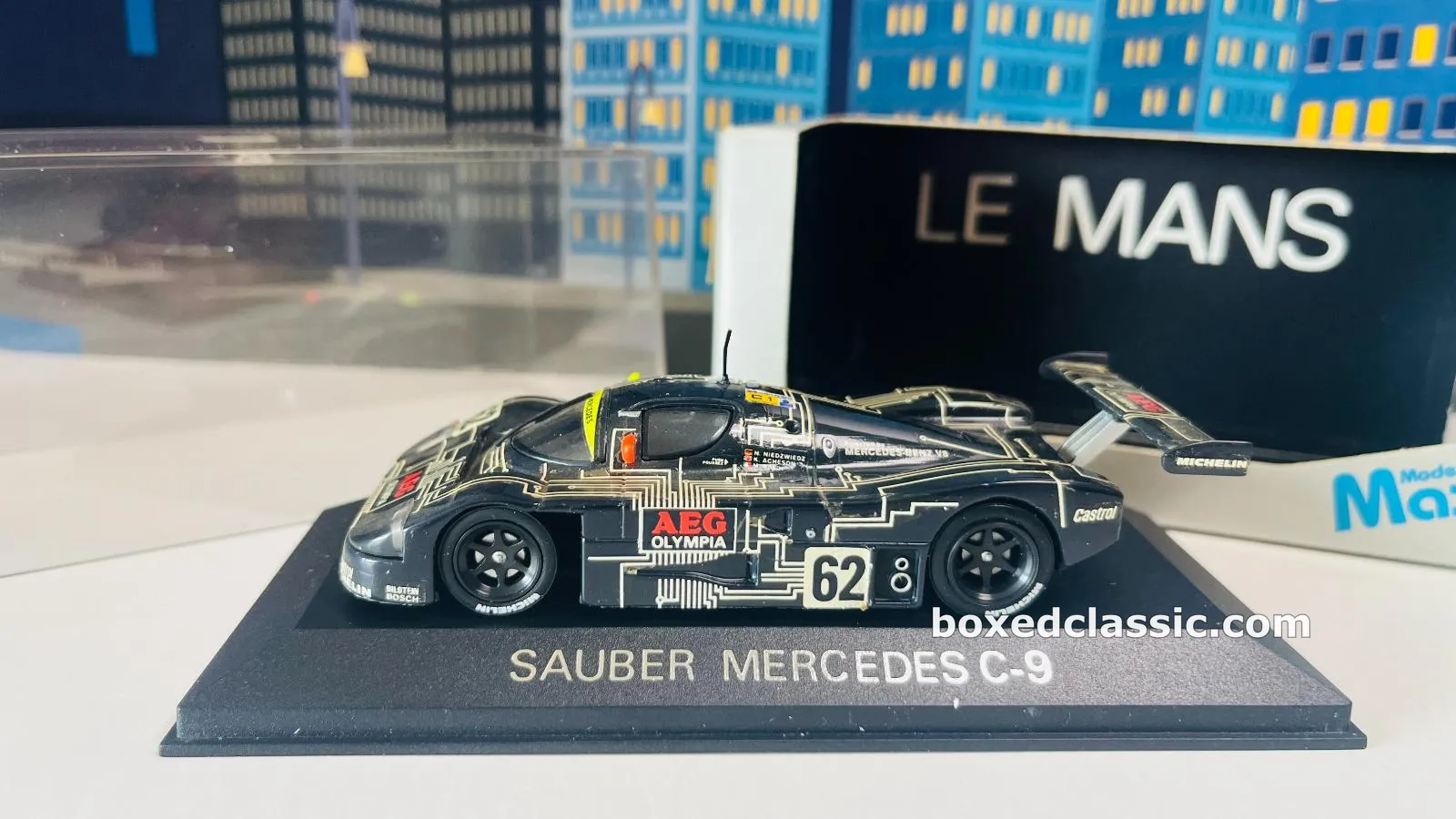 Sauber Mercedes C9 — Le Mans 1988, Max Models 1:43 — photo 1